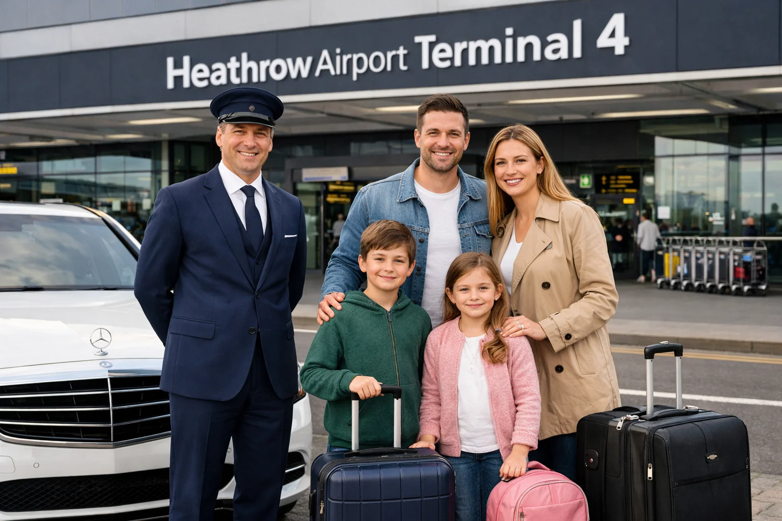 Reliable Heathrow Airport Terminal 4 to CM19 Harlow 