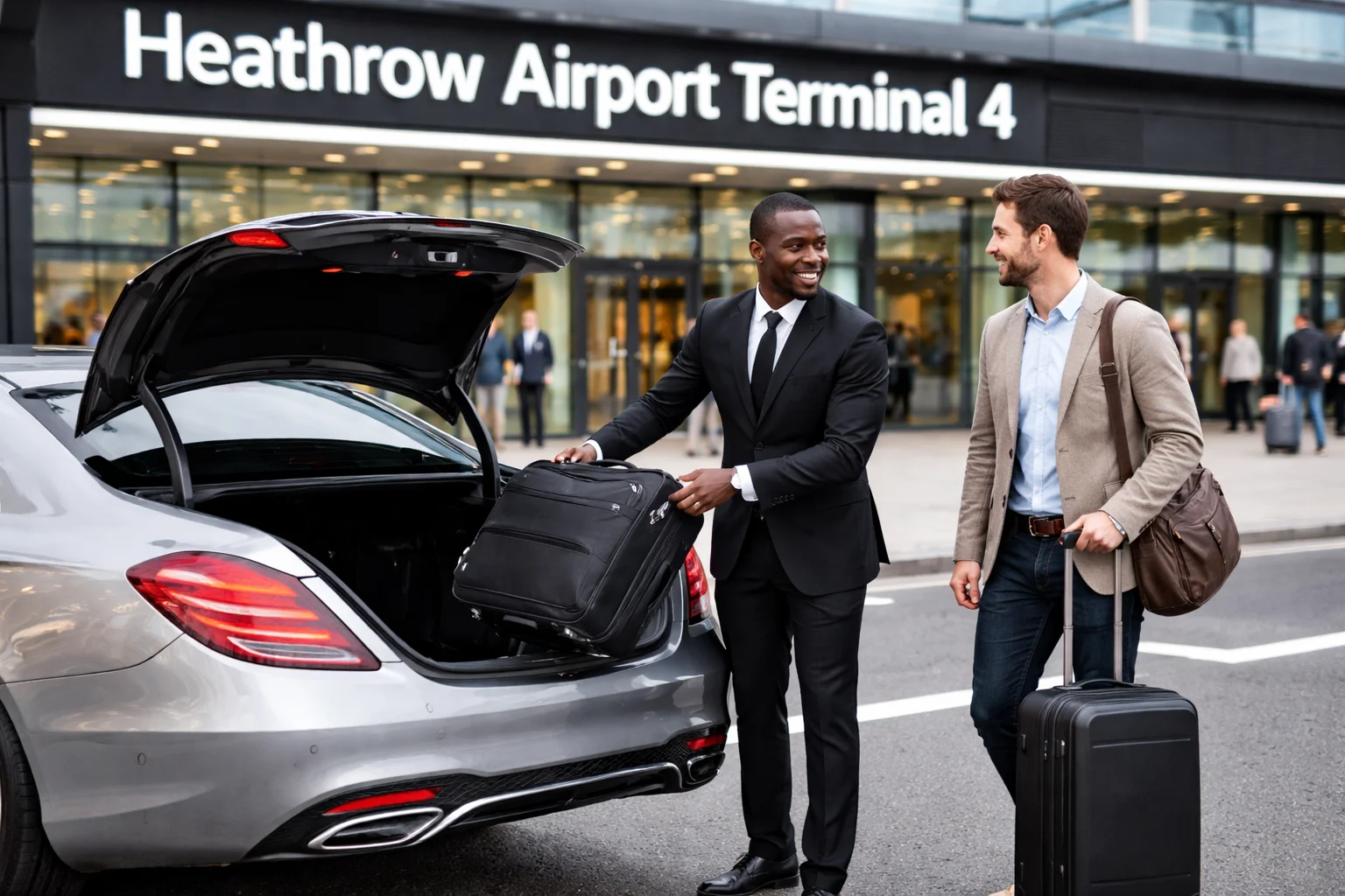 Heathrow Airport Terminal 4 to CM21 Sawbridgeworth 