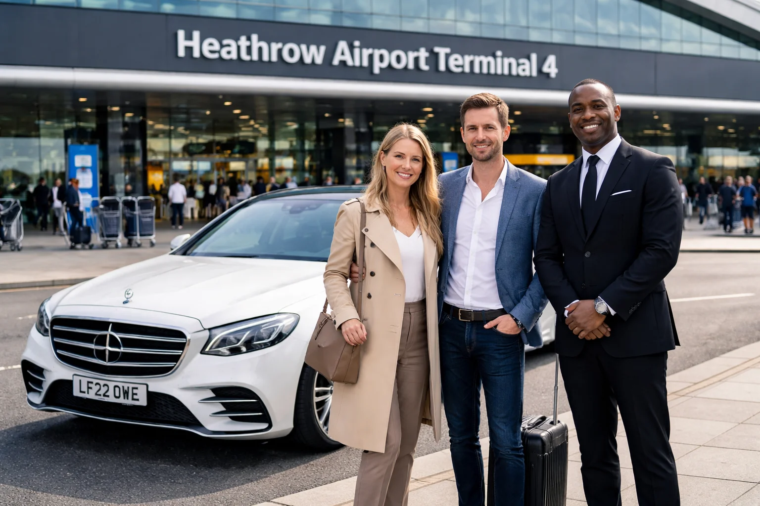 Heathrow Airport Terminal 4 to CM92 Harlow