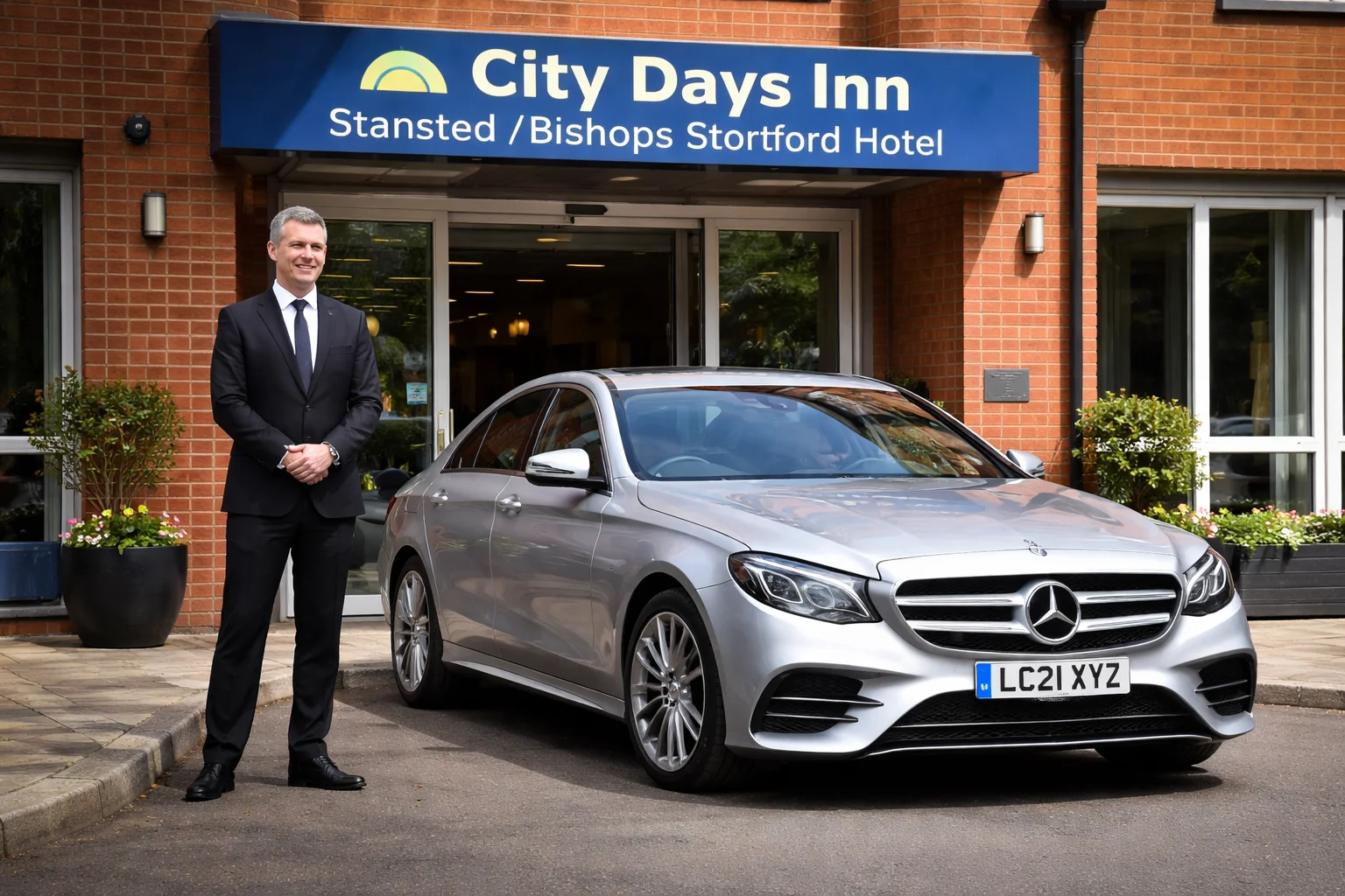 Days Inn Stansted to Bishops Stortford Taxi