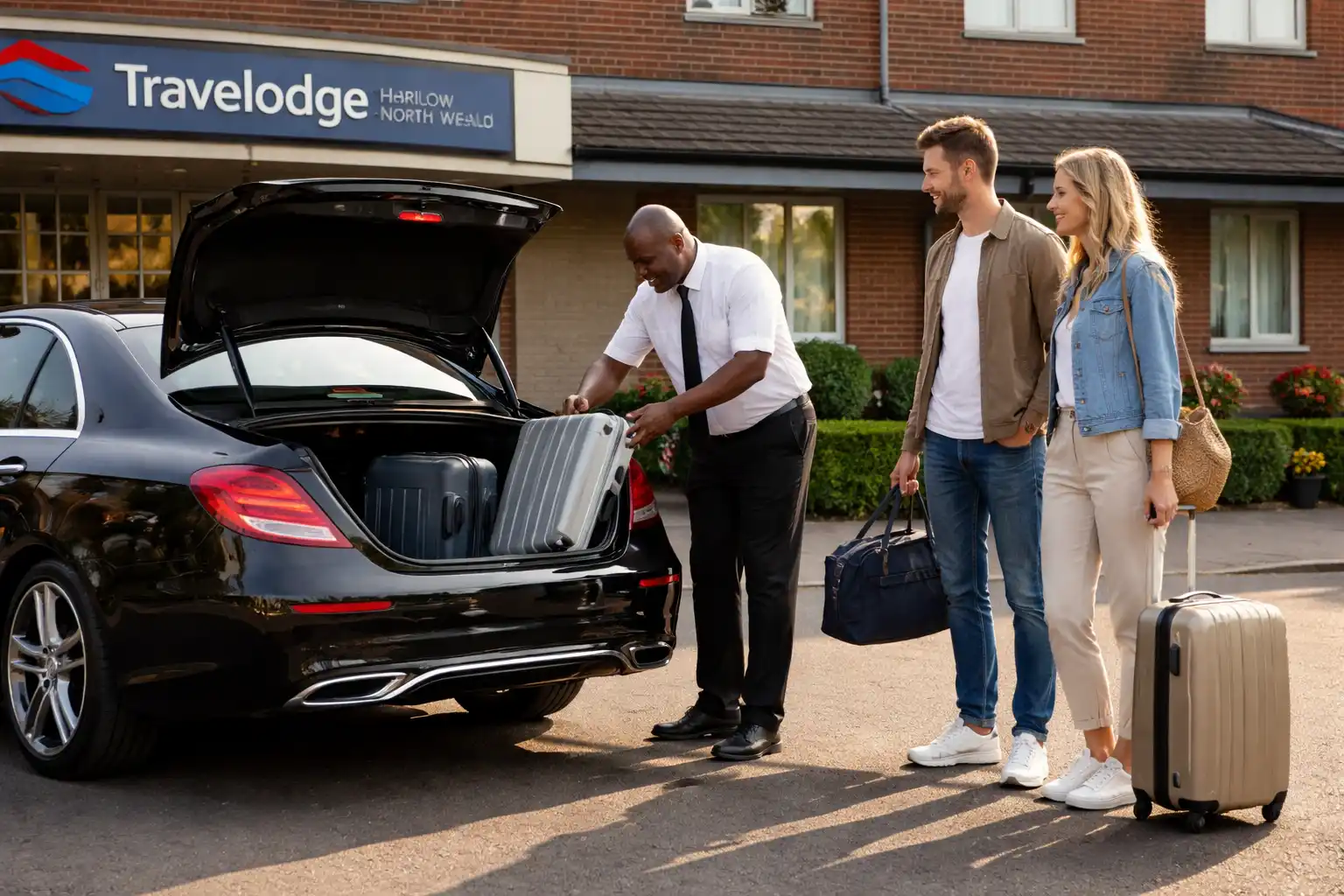 Travelodge Harlow North Weald to Heathrow T4 Taxi Service