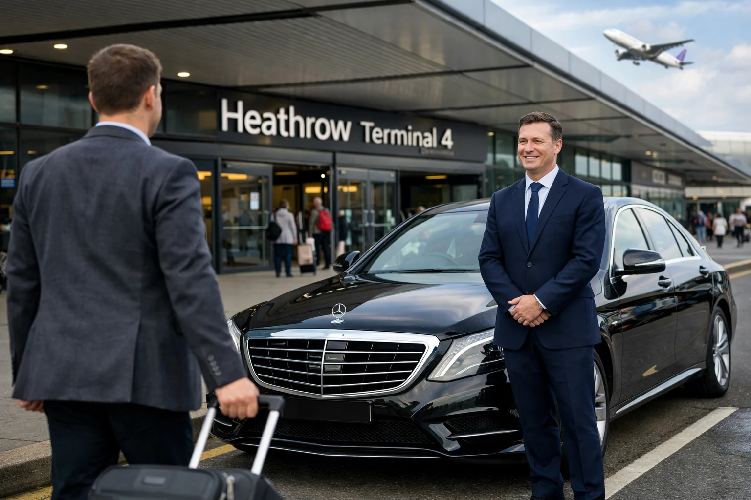 Holiday Inn Express Chingford Taxi to Heathrow Terminal 4 