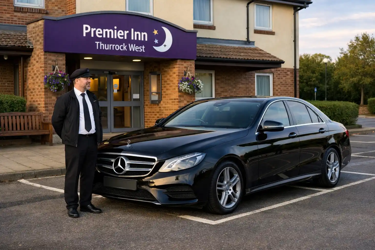 Premier Inn Thurrock West Taxi to Heathrow T4 