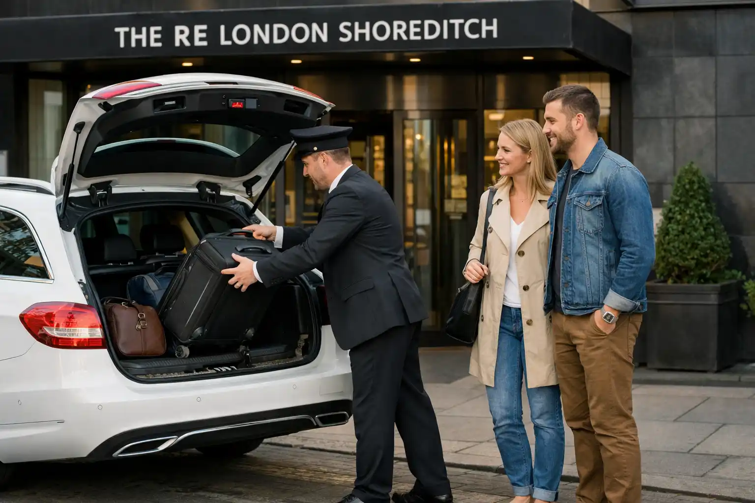 RE London Shoreditch Hotel Taxi Heathrow Airport Transfer 