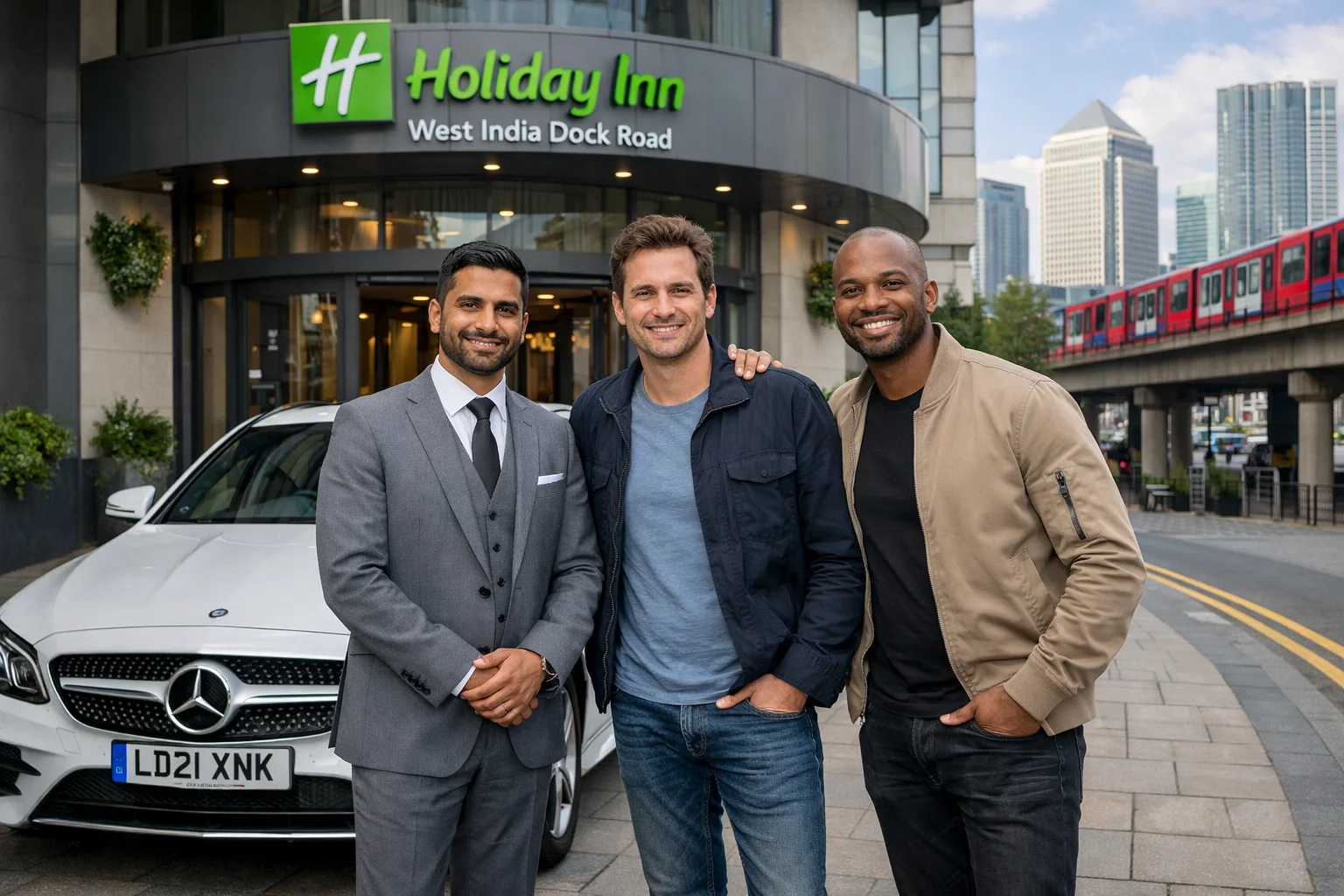 Holiday Inn West India Dock Road to Heathrow T4 Taxi