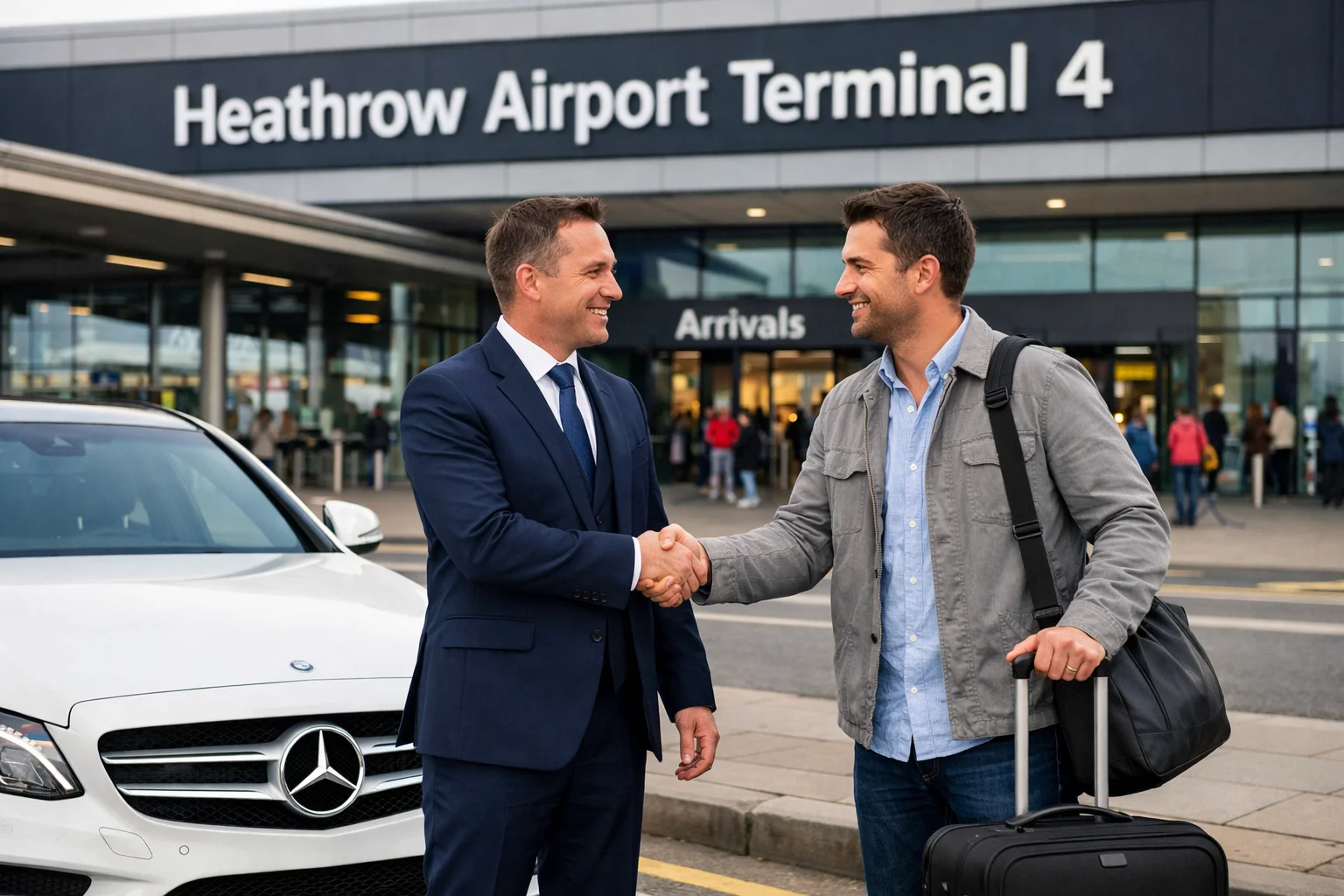 InterContinental London O2 to Heathrow T4 Taxi