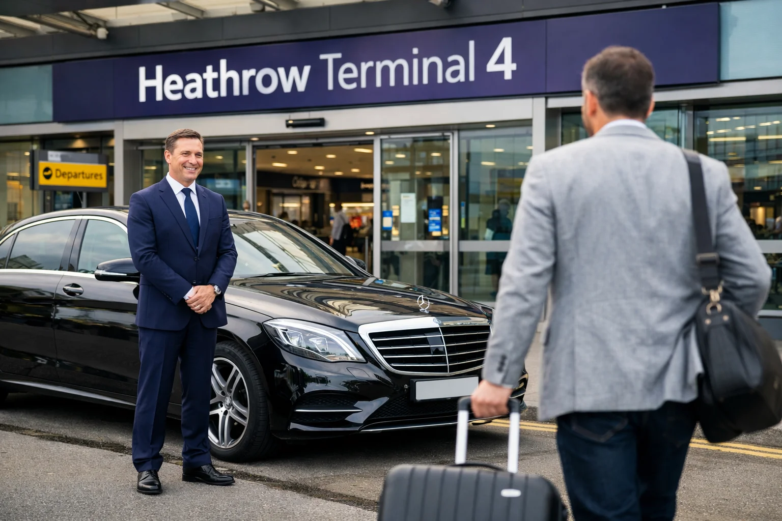 Mercure London Greenwich to Heathrow Terminal 4 by Taxi 