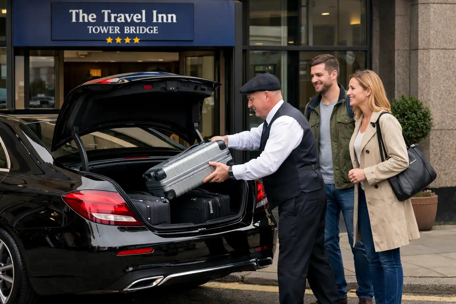 Travelodge Tower Bridge to Heathrow T4 Taxi