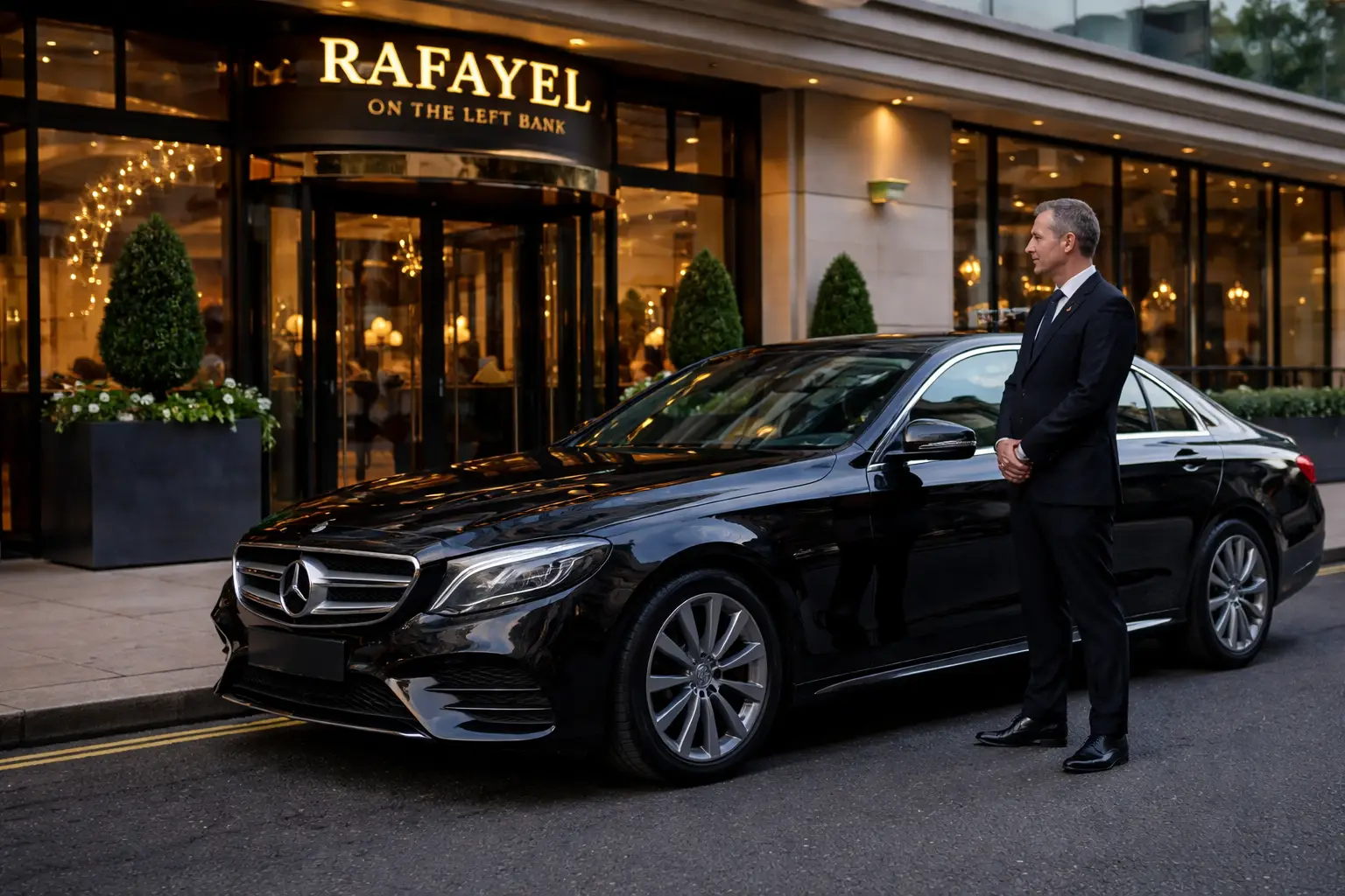 Rafayel on the Left Bank Taxi to Heathrow Airport