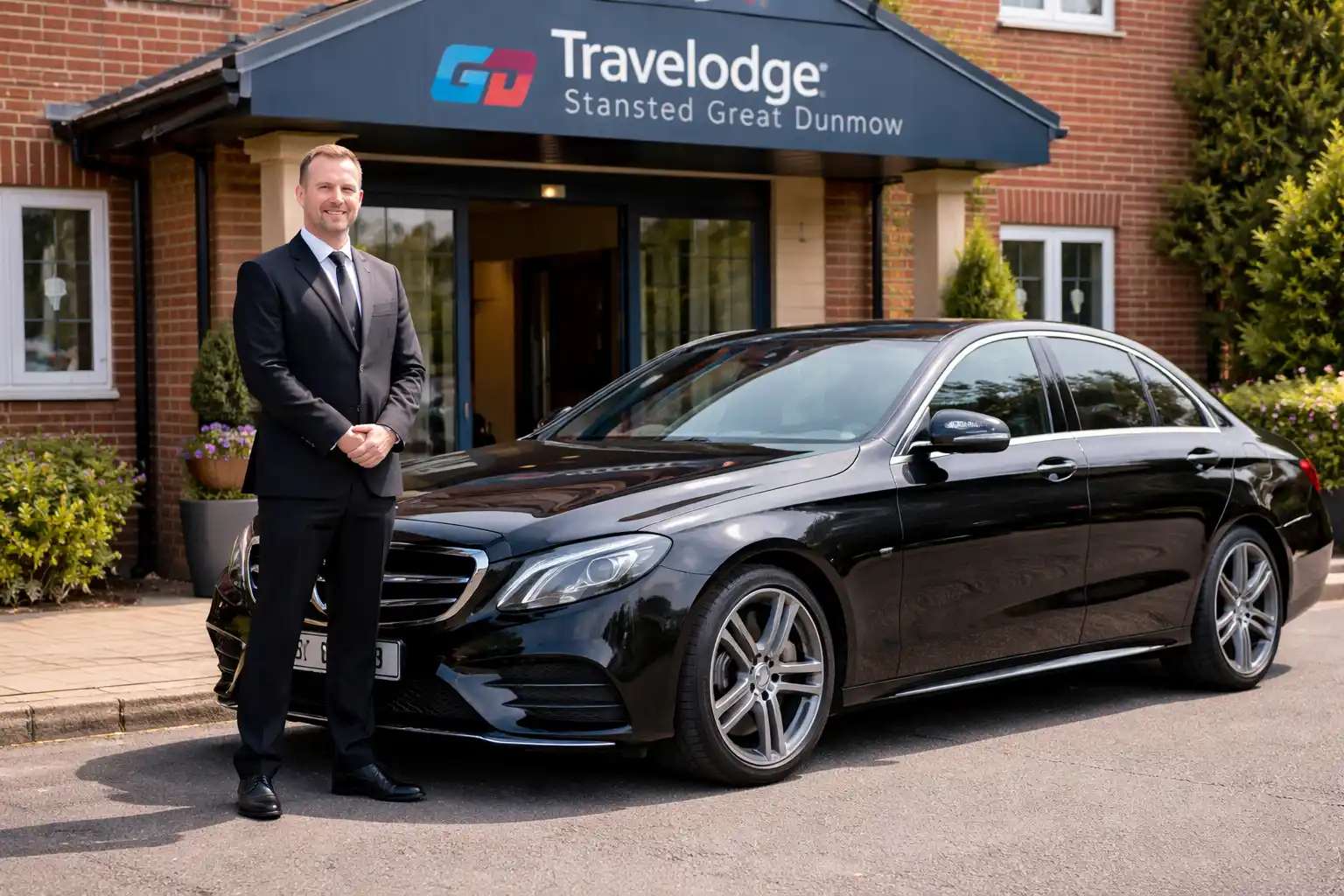 Travelodge Stansted Great Dunmow Taxi to Heathrow Terminal 4