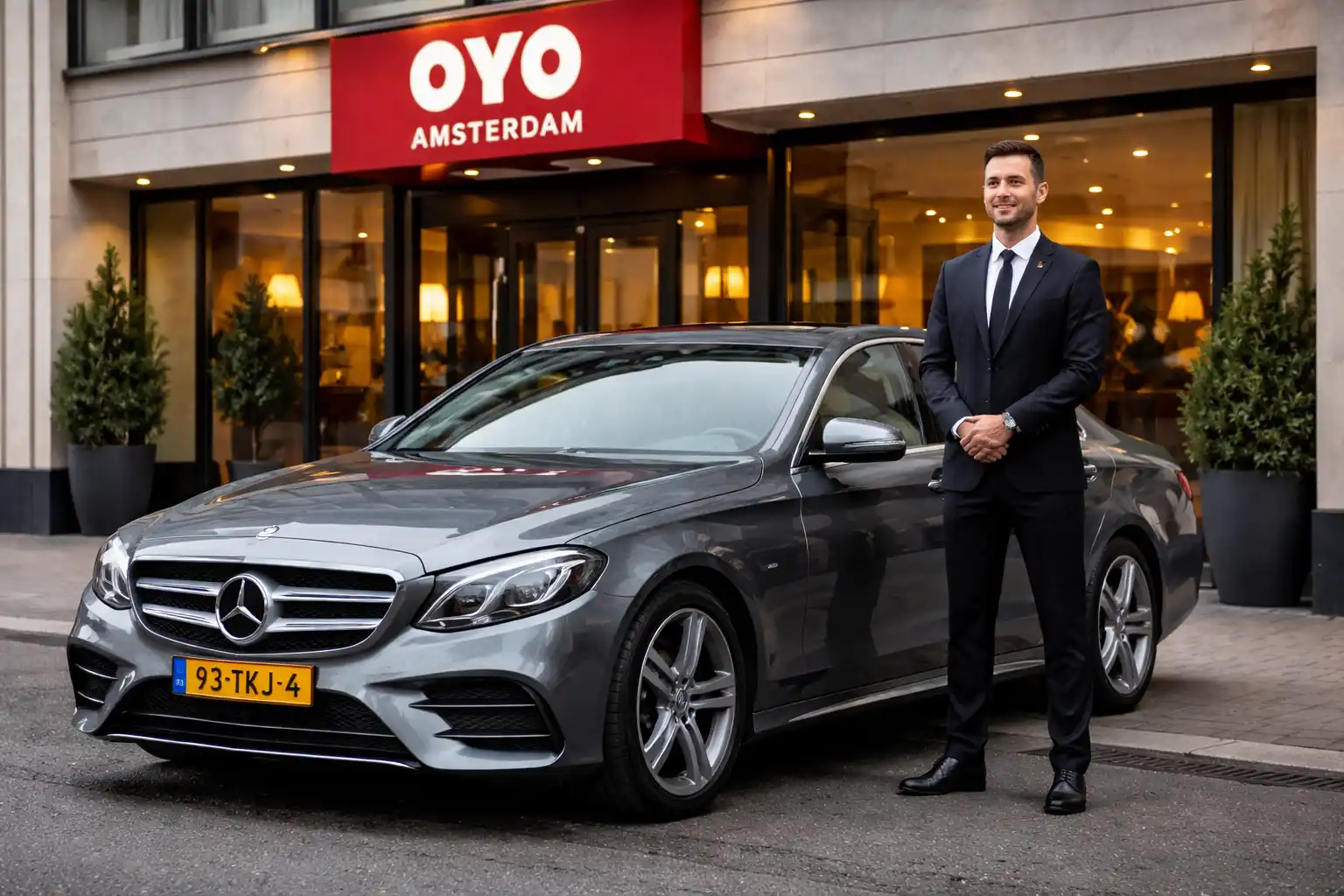 Oyo Amsterdam Taxi to Heathrow Airport T4