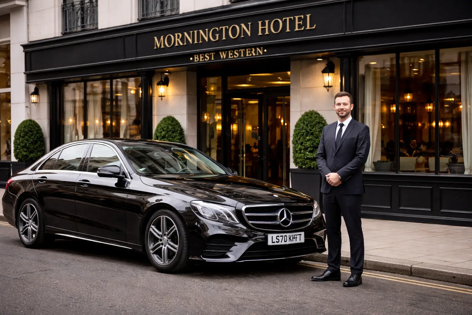 Mornington Hotel Best Western Taxi to Heathrow