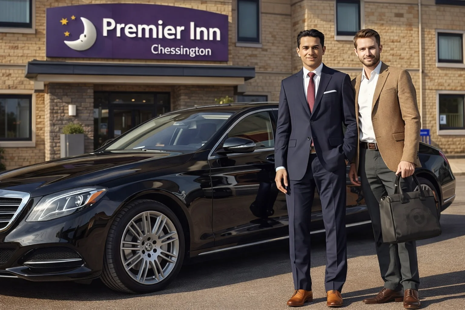  Premier Inn Chessington Taxi to Heathrow Airport Terminal 4