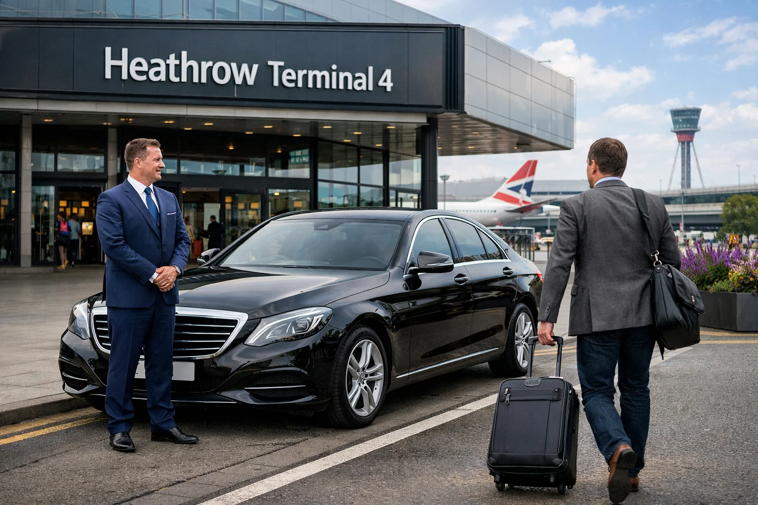 Premier Inn Ealing to Heathrow Terminal 4 Taxi