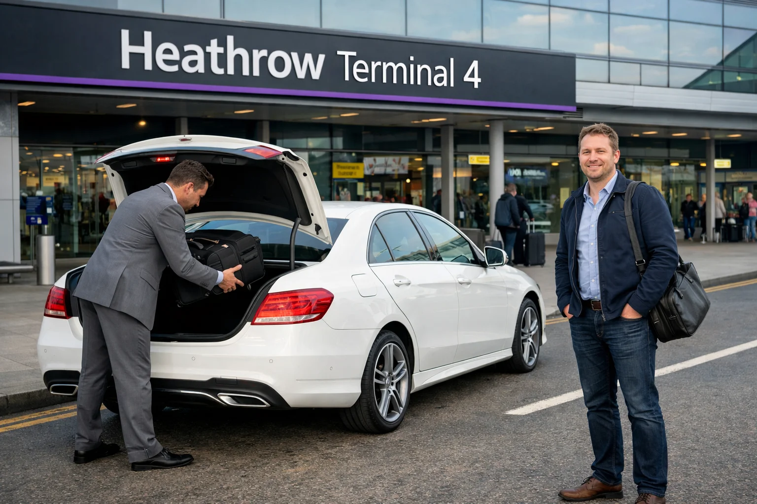 Express Stratford Taxi to Heathrow Airport Terminal 4 