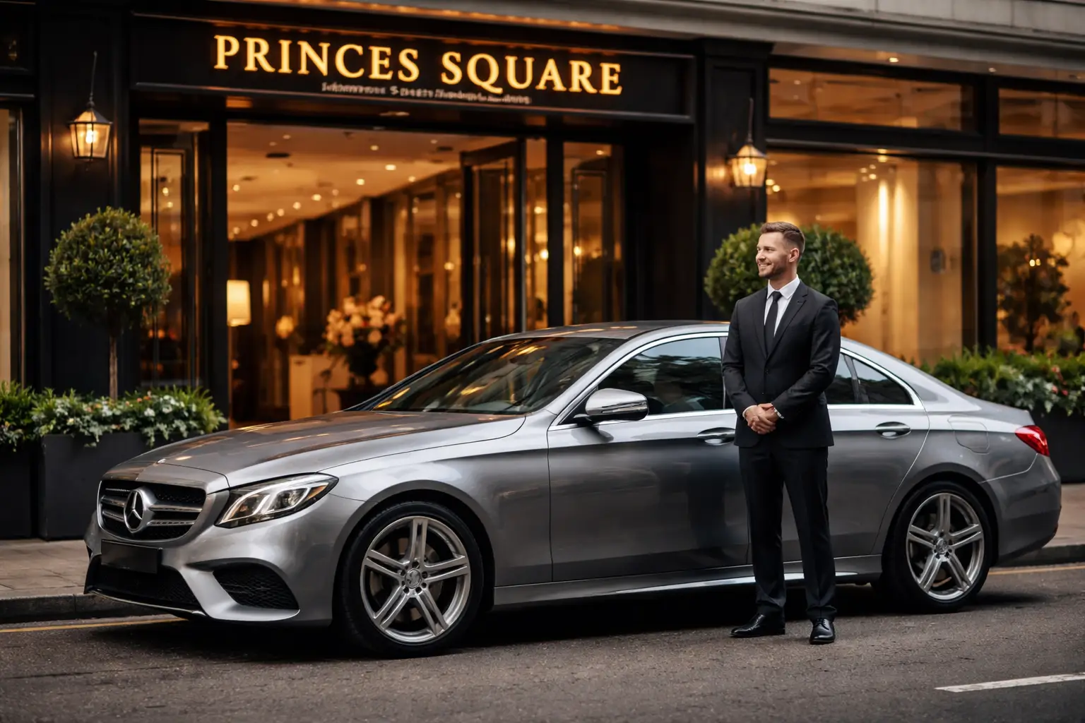 Taxi from Princes Square by BridgeStreet to Heathrow T4
