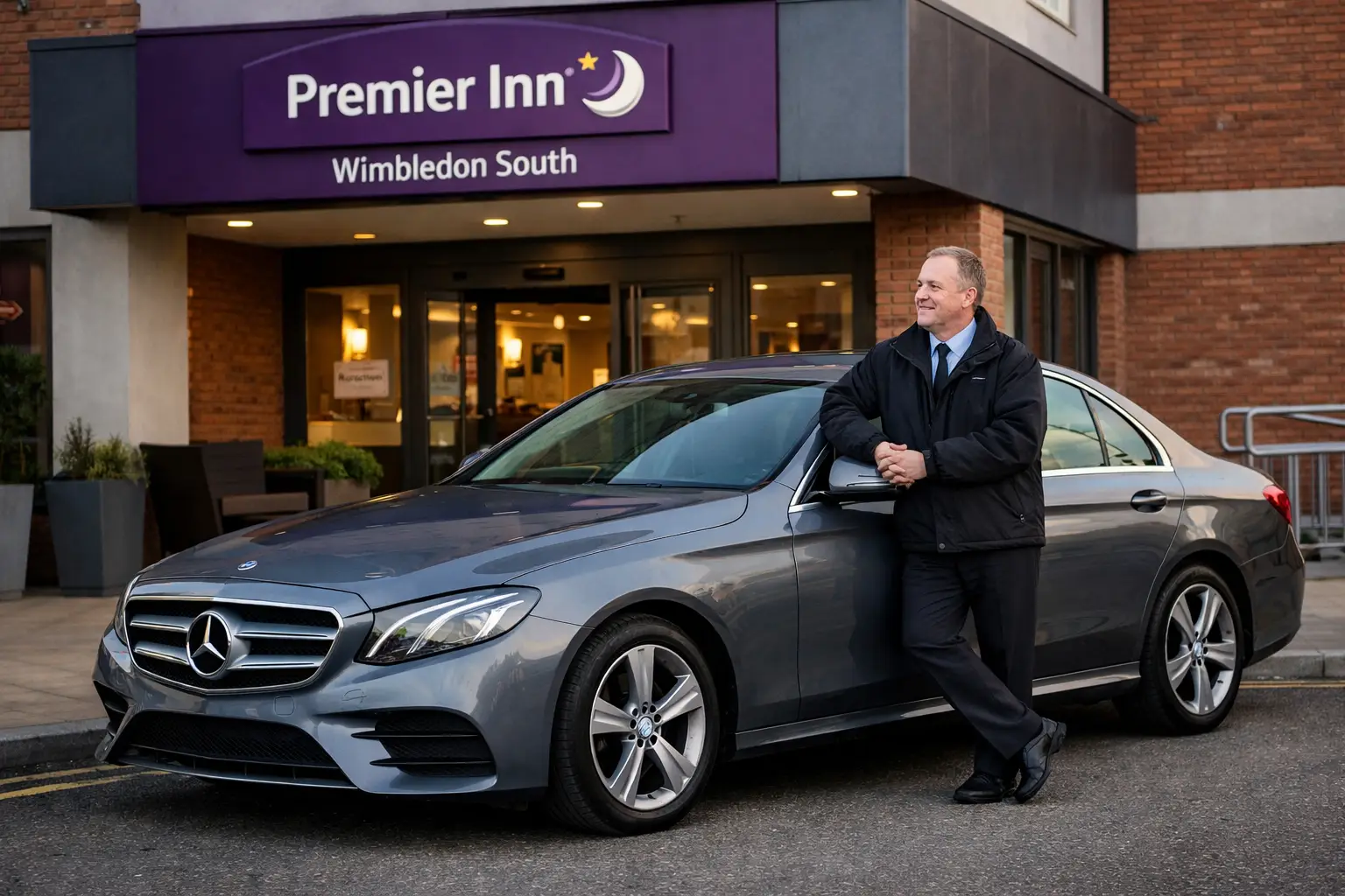 Premier Inn Wimbledon South Taxi to Heathrow Airport