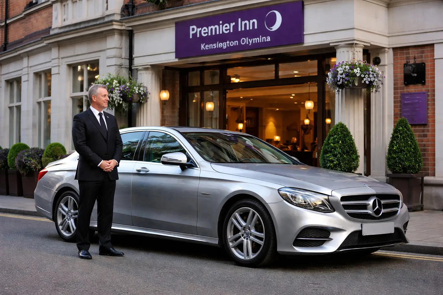 Premier Inn Kensington Olympia Taxi to Heathrow Airport