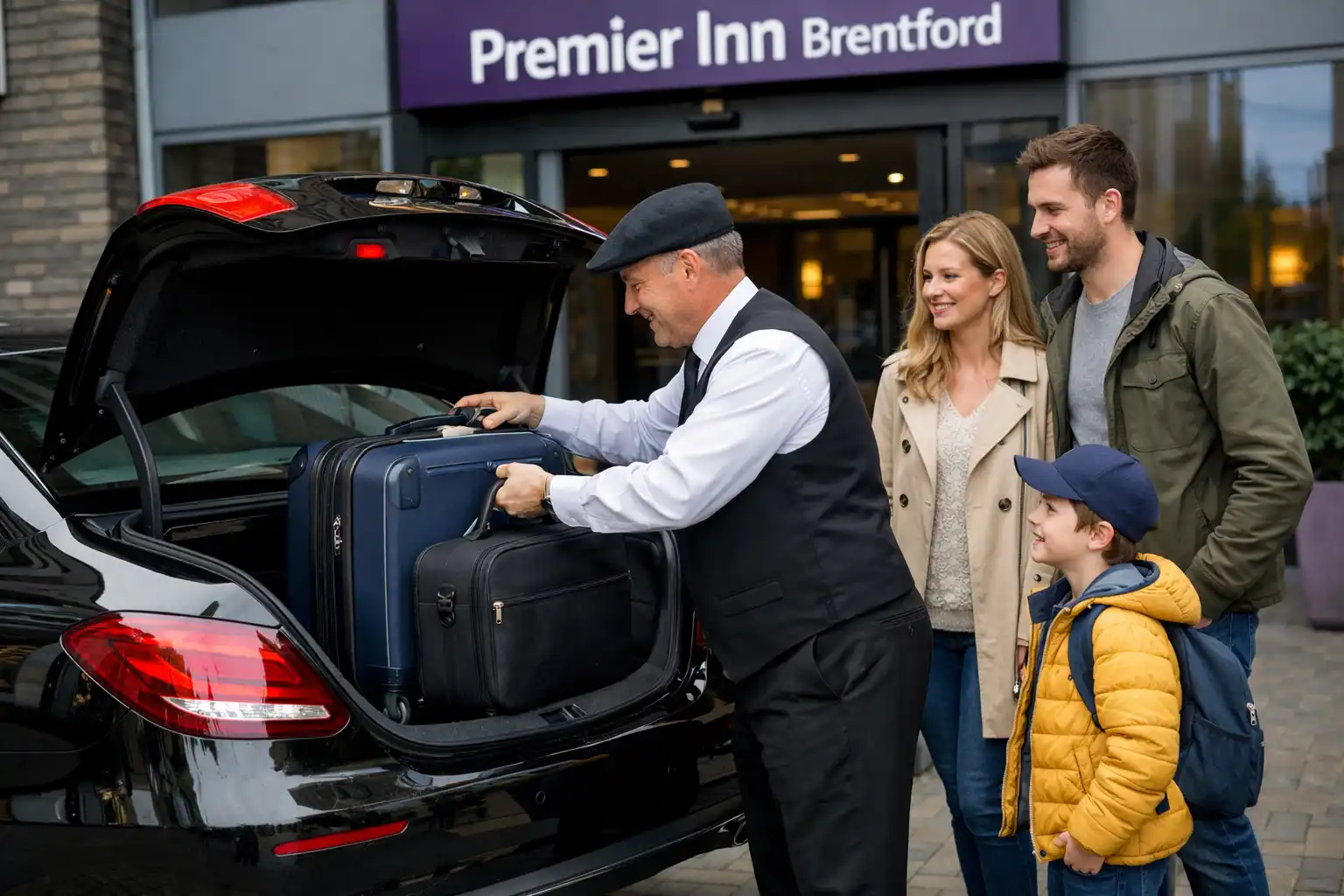 Premier Inn Brentford Taxi to Heathrow Airport 
