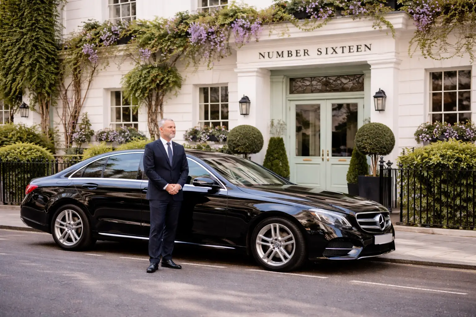 Travel from Number Sixteen Hotel Taxi to Heathrow T4 