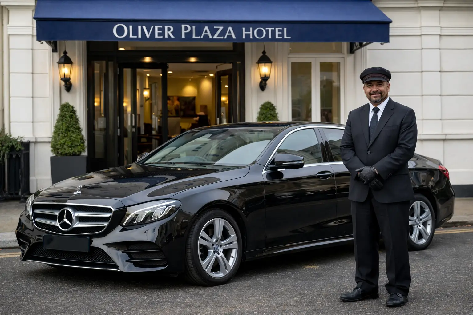 Travel from Oliver Plaza Hotel Taxi to Heathrow T4 APT