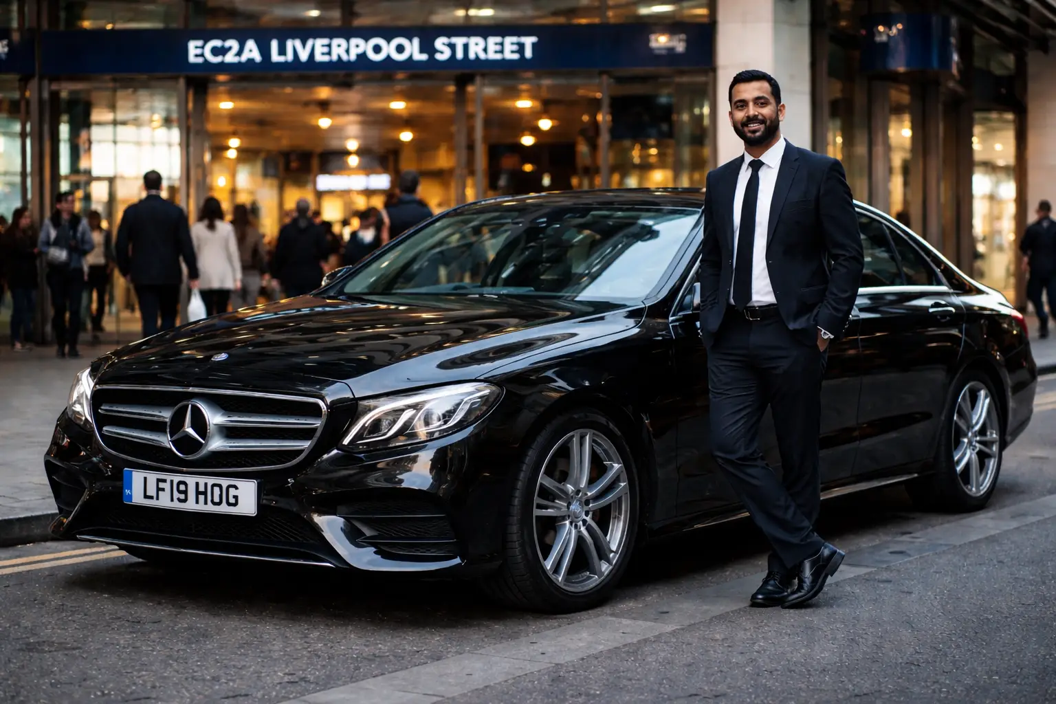 EC2A Liverpool Street to Heathrow Terminal 3 Taxi 