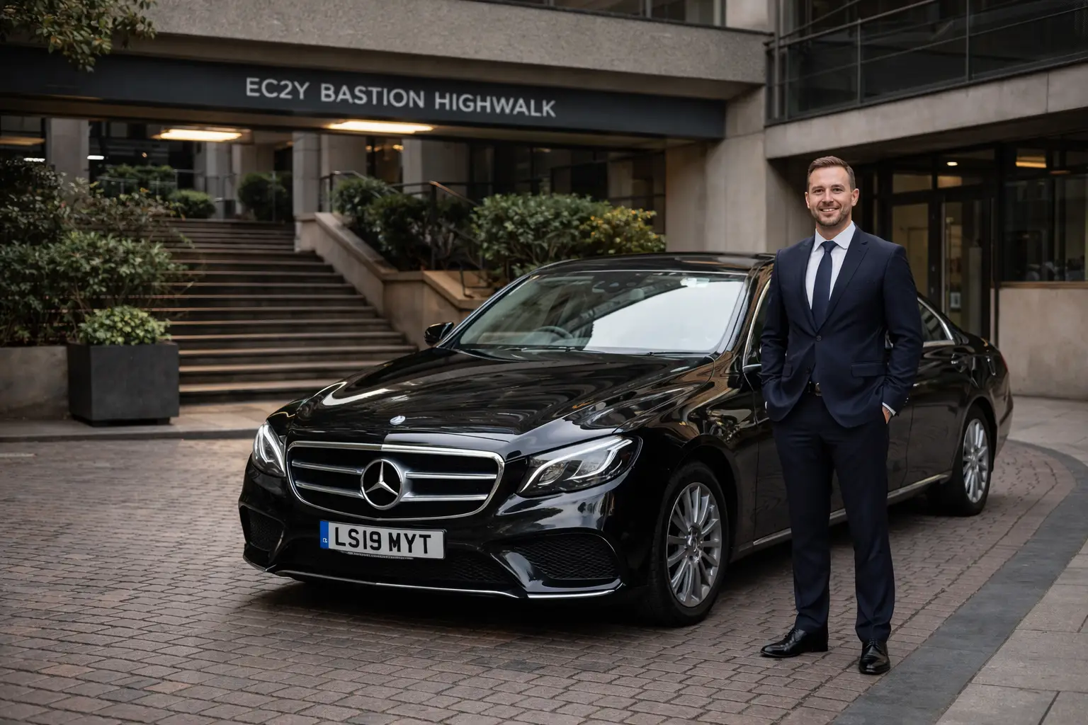 EC2Y Bastion Highwalk to Heathrow Terminal 3 Taxi 