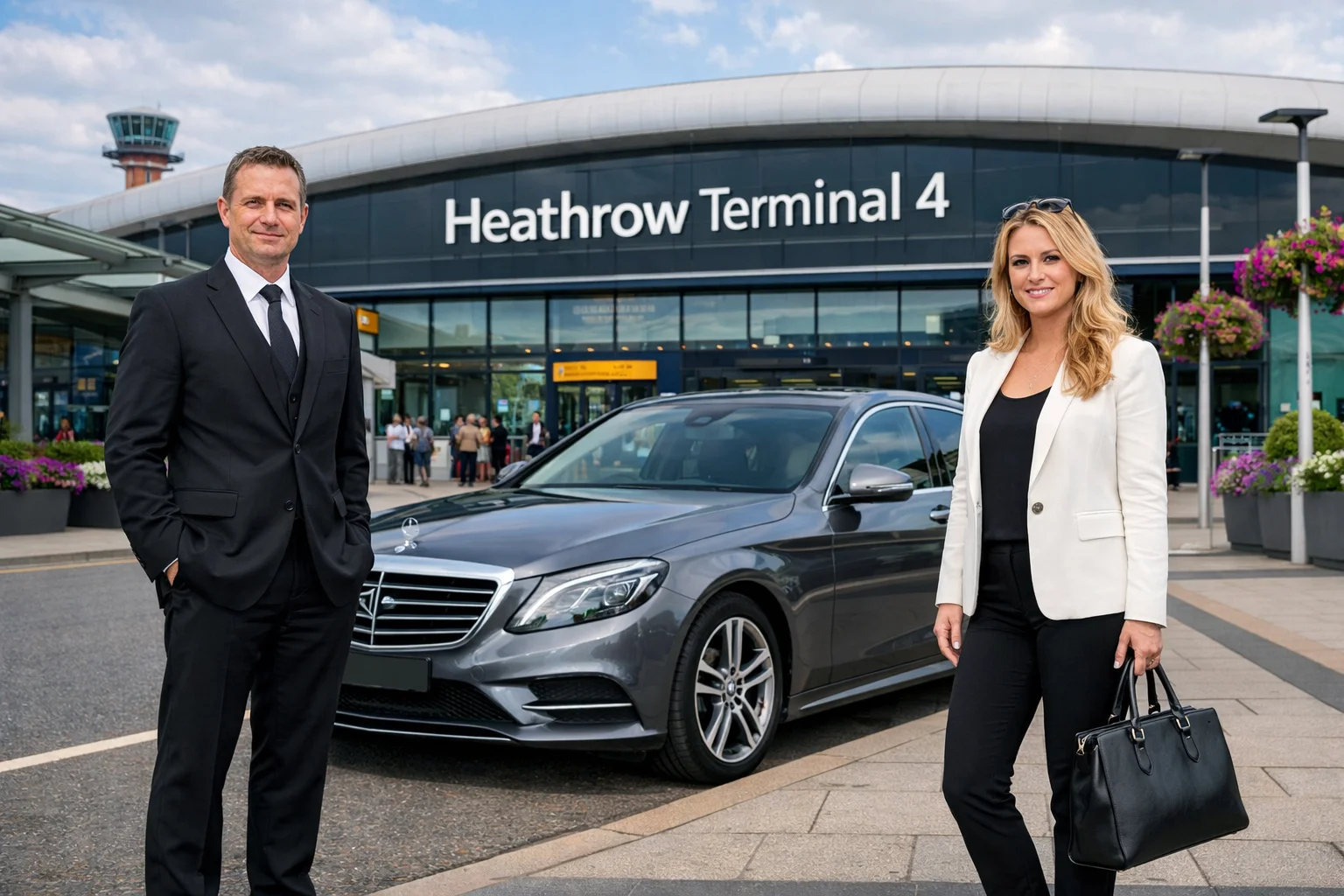 Express Greenwich Taxi to Heathrow Airport Terminal 4