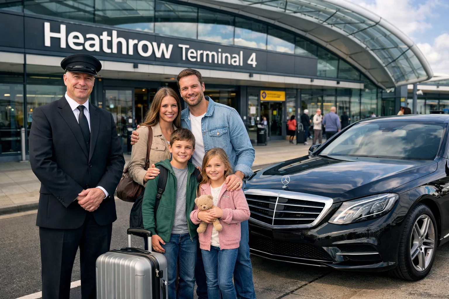 Express Harlow Taxi to Heathrow Airport Terminal 4