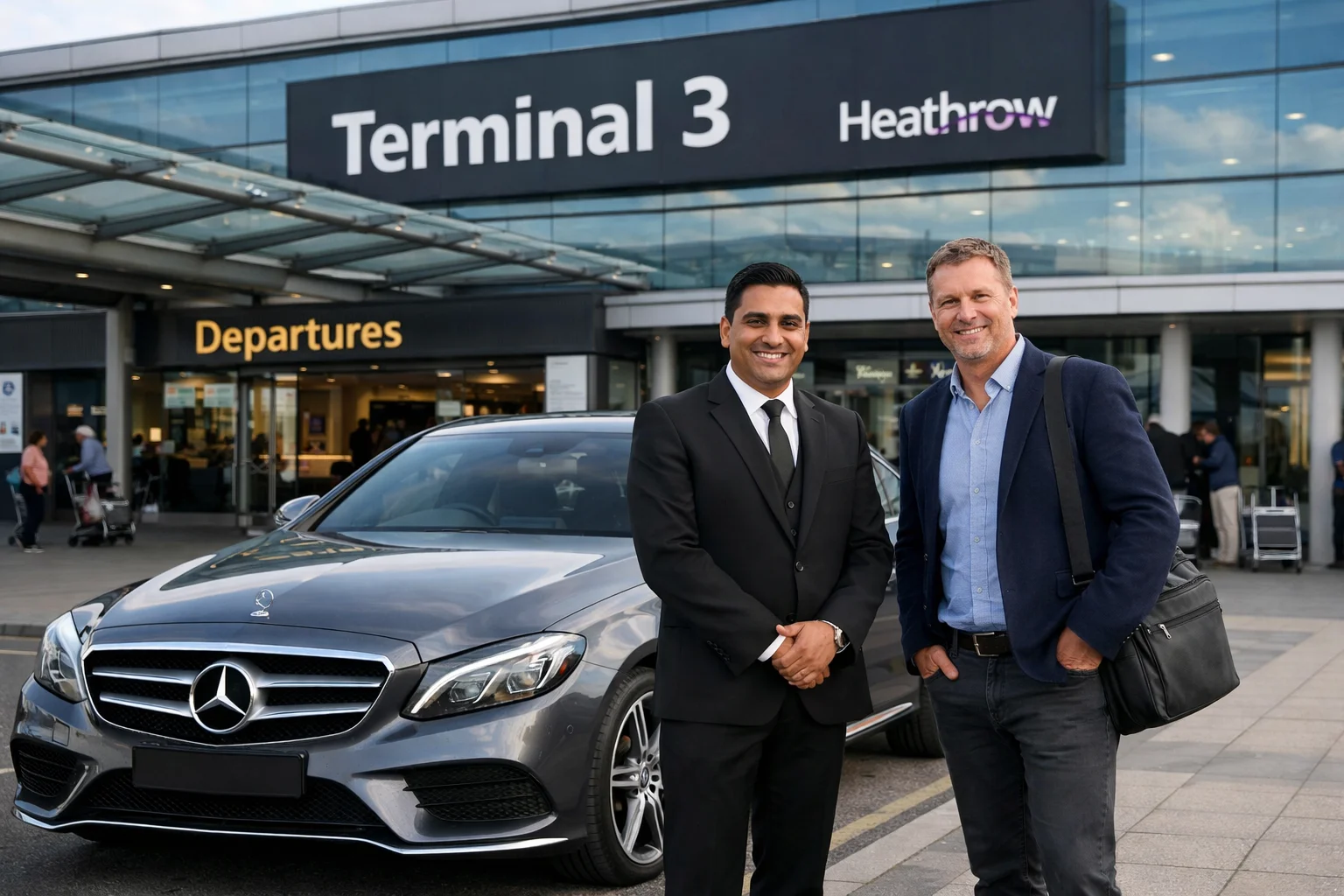 13 Half Moon Street Apartments to Heathrow T3 Taxi