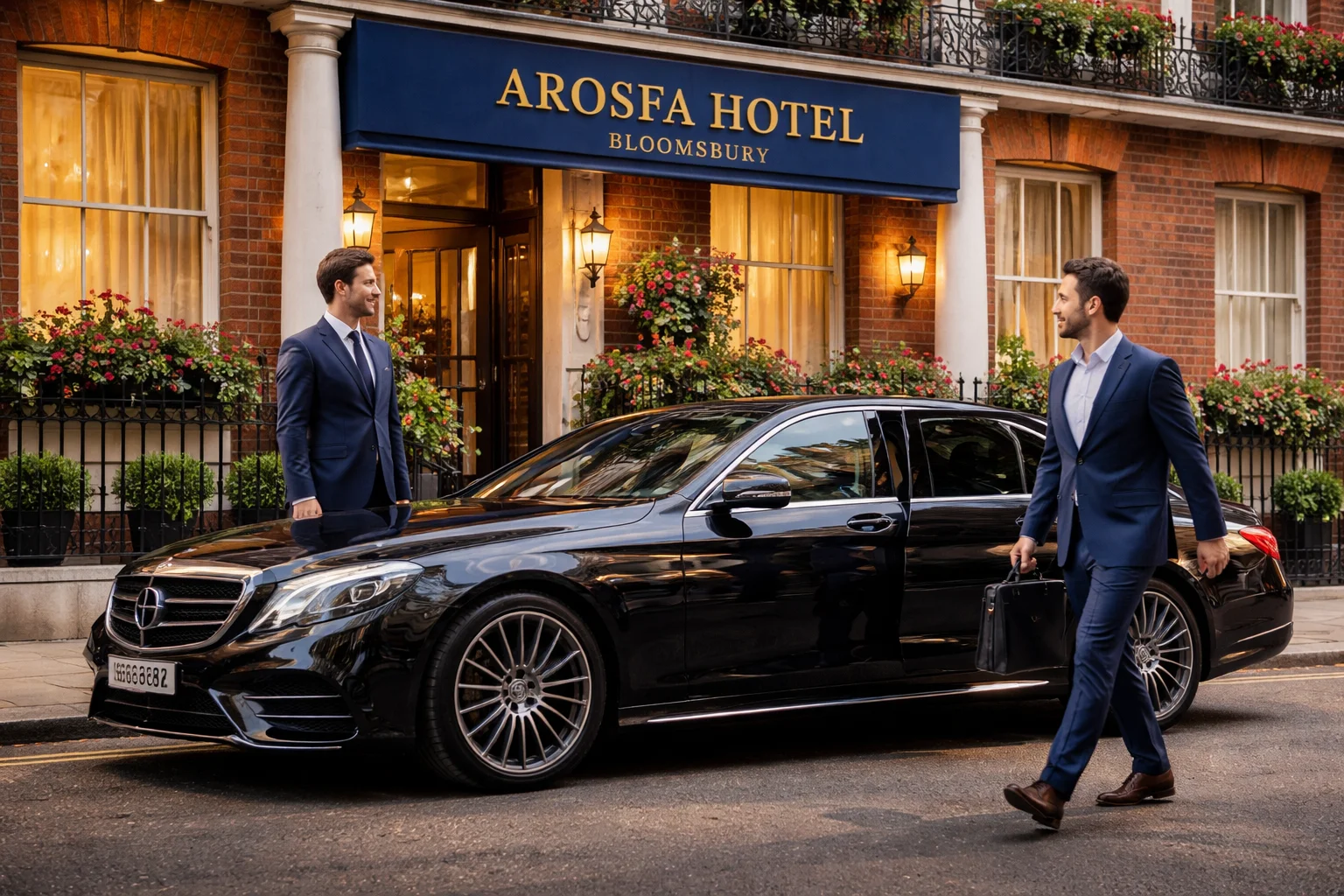 Arosfa Hotel Bloomsbury Taxi to Heathrow Airport Terminal 3 