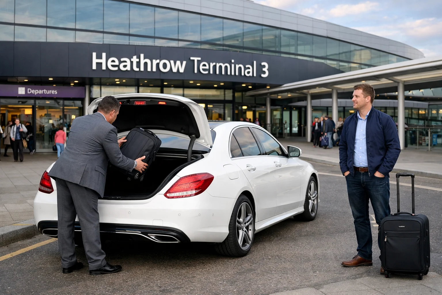  Astor Court Hotel Taxi to Heathrow Airport Terminal 3 