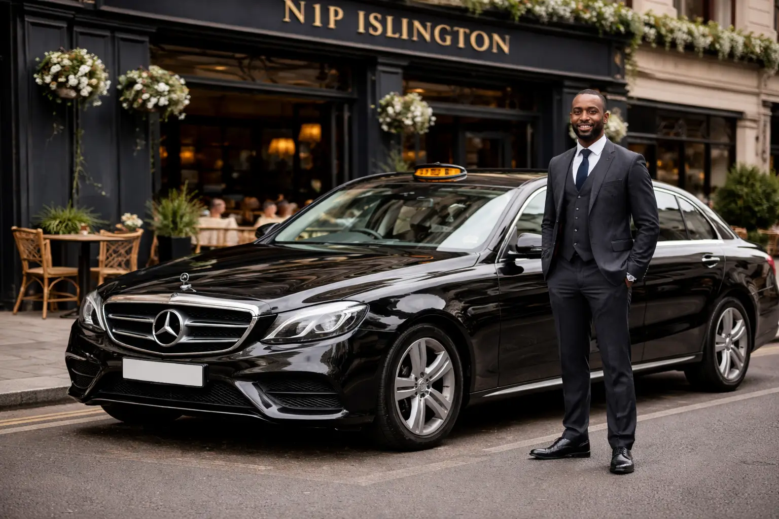 N1P Islington to Heathrow Terminal 3 taxi 