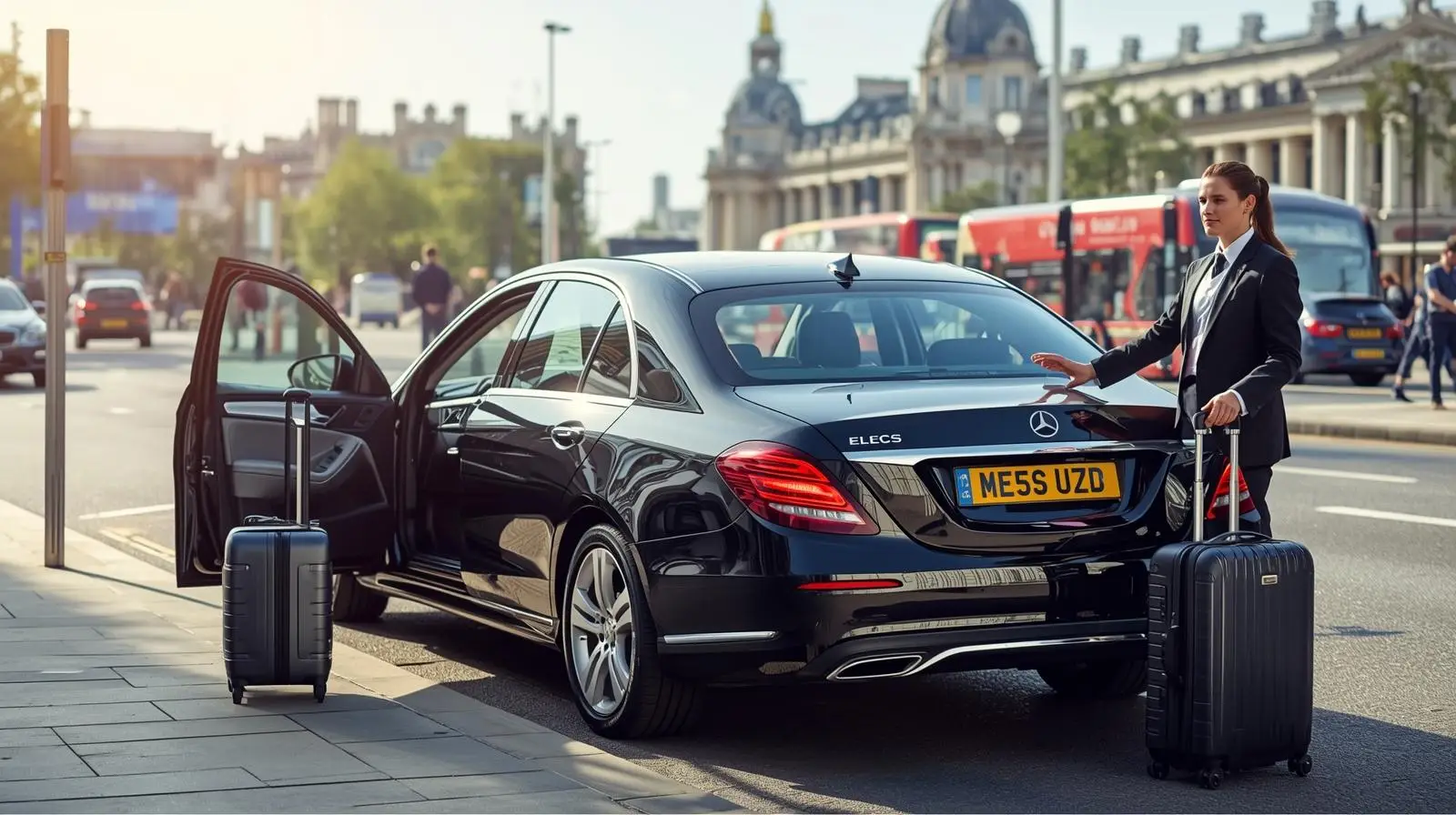 W1B Oxford Street to Heathrow Terminal 3 taxi