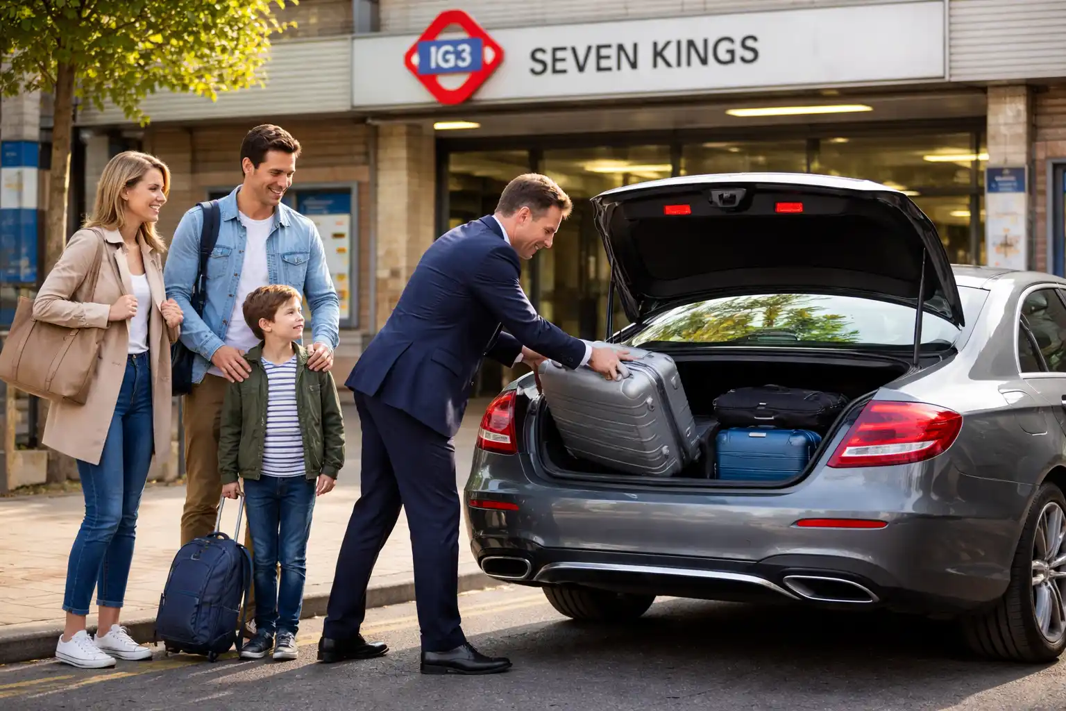 IG3 Seven Kings Taxi  Reliable Airport Transfer Service