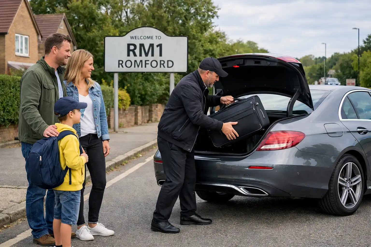 RM1 Romford Taxi from Heathrow Terminal 3 Reliable Transfers