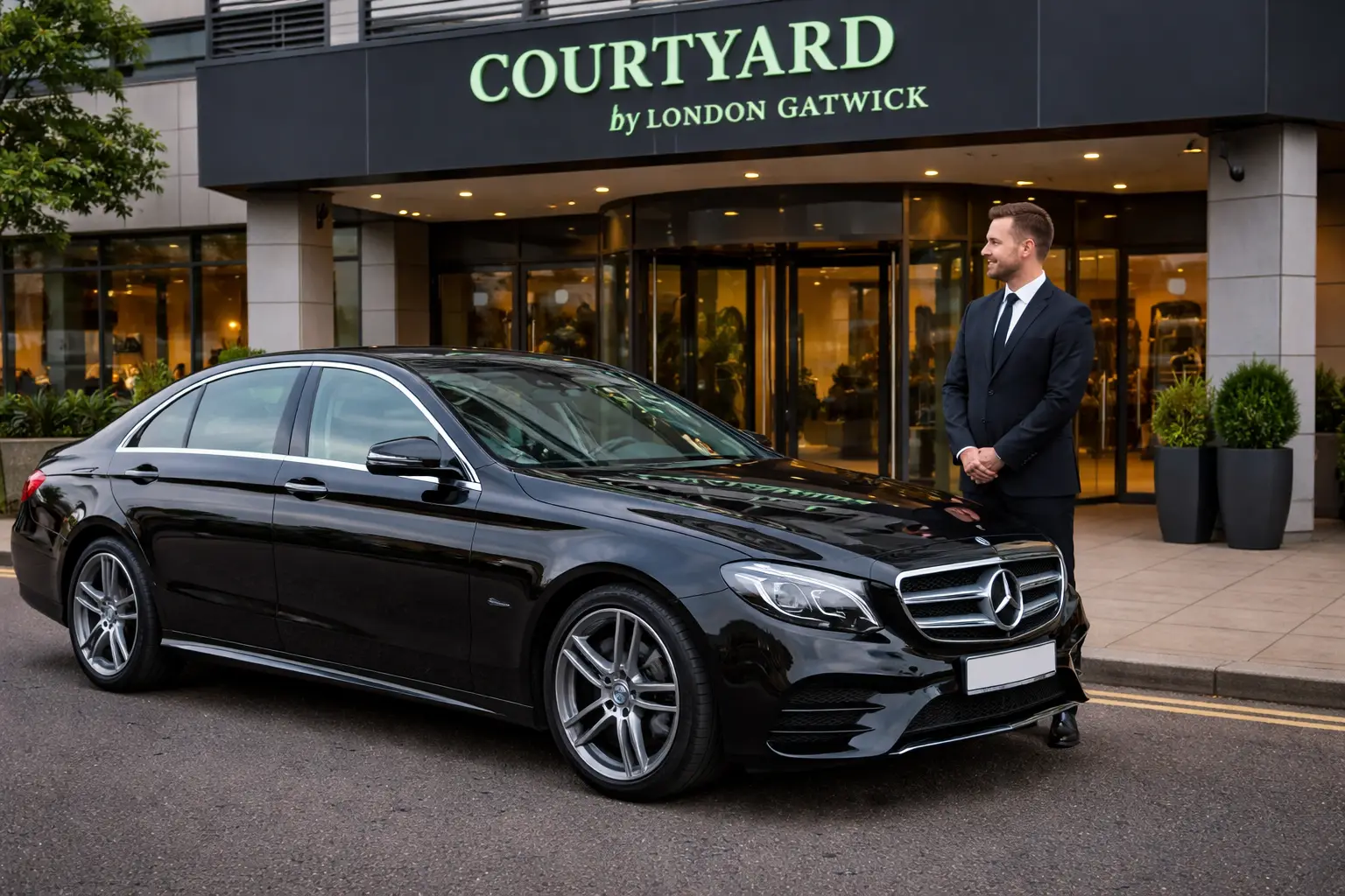 Courtyard Gatwick to Heathrow Taxi | Fixed Price Ride