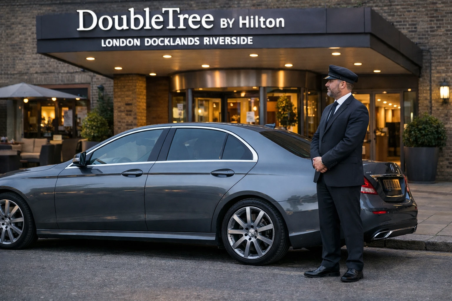 DoubleTree Hilton London Docklands to Heathrow T3 Taxi