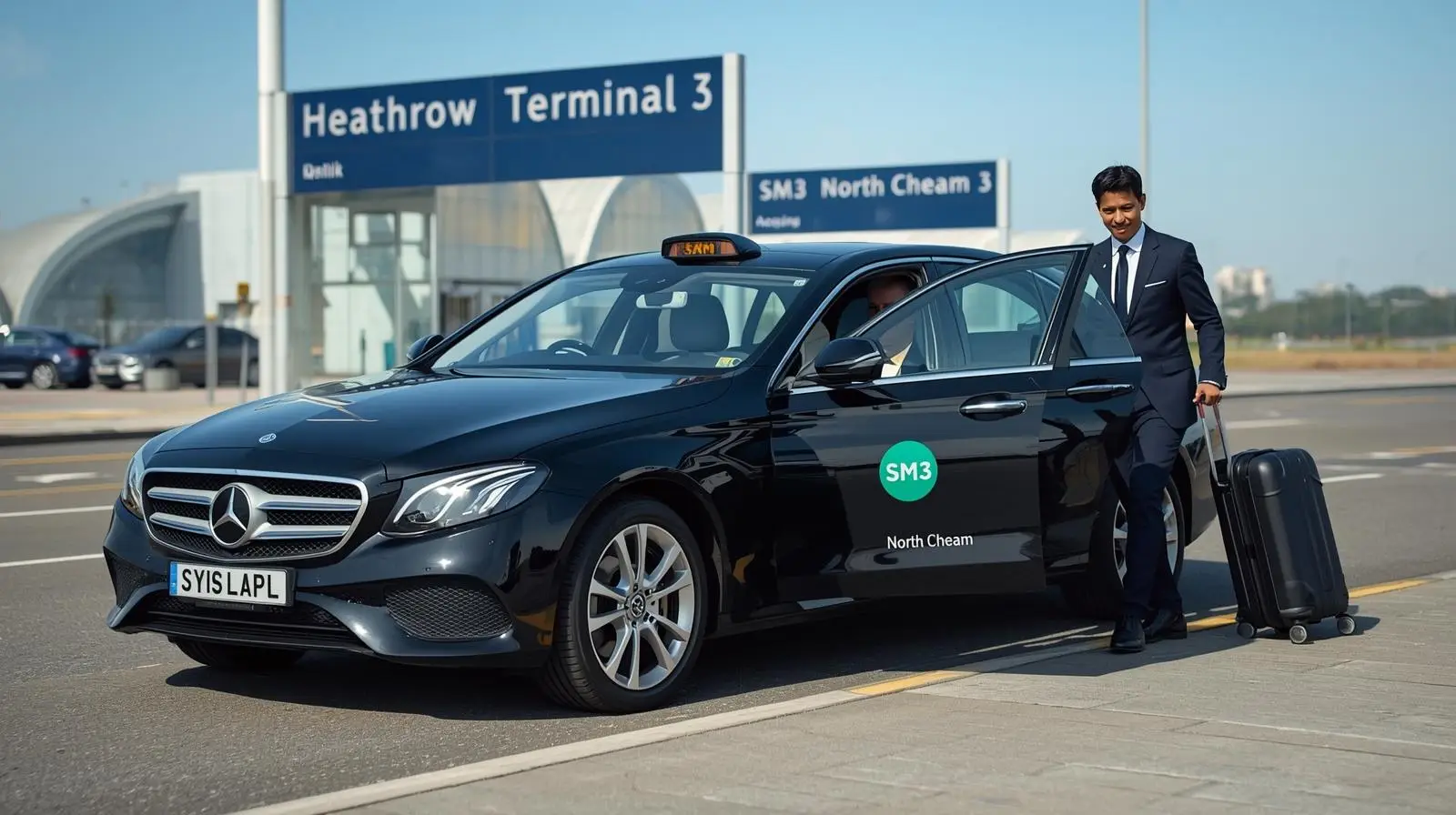 SM3 North Cheam Taxi Reliable Airport Transfer 