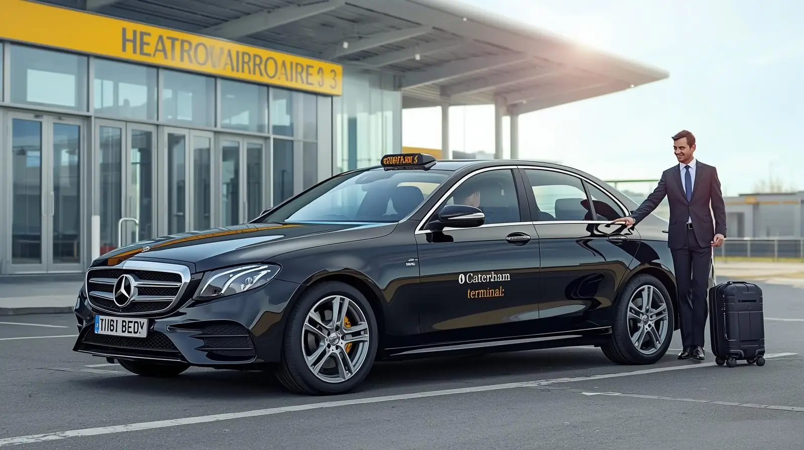 CR3 Caterham Taxi for Heathrow Airport Transfers 