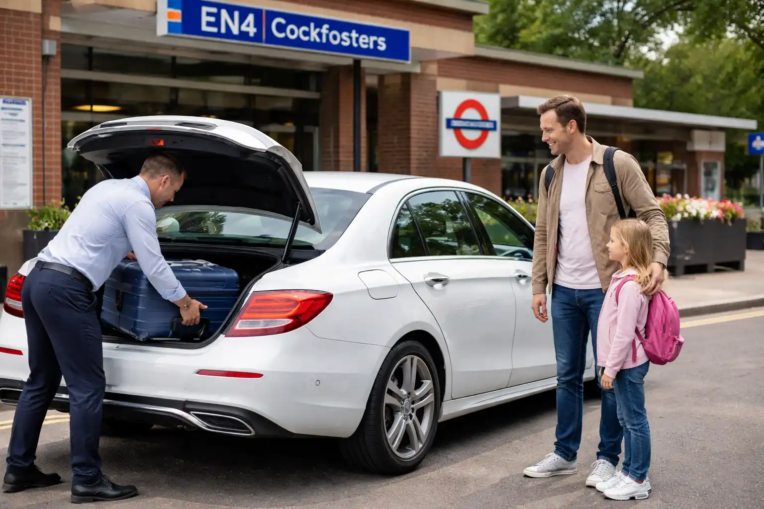 EN4 Cockfosters Taxi  Heathrow Terminal 3 Transfers
