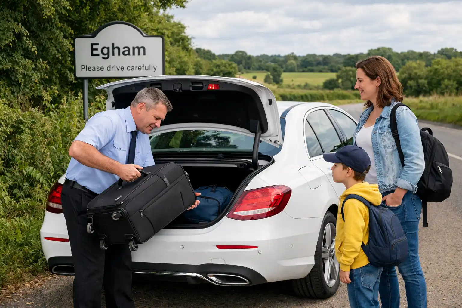 Reliable TW20 Egham Taxi Airport Transfer Service