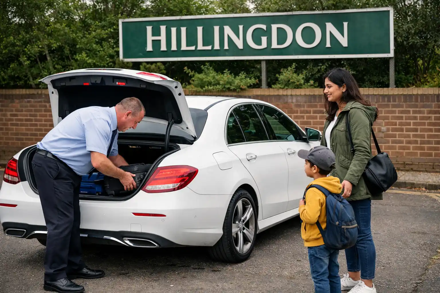UB10 Hillingdon Taxi from Heathrow Terminal 3