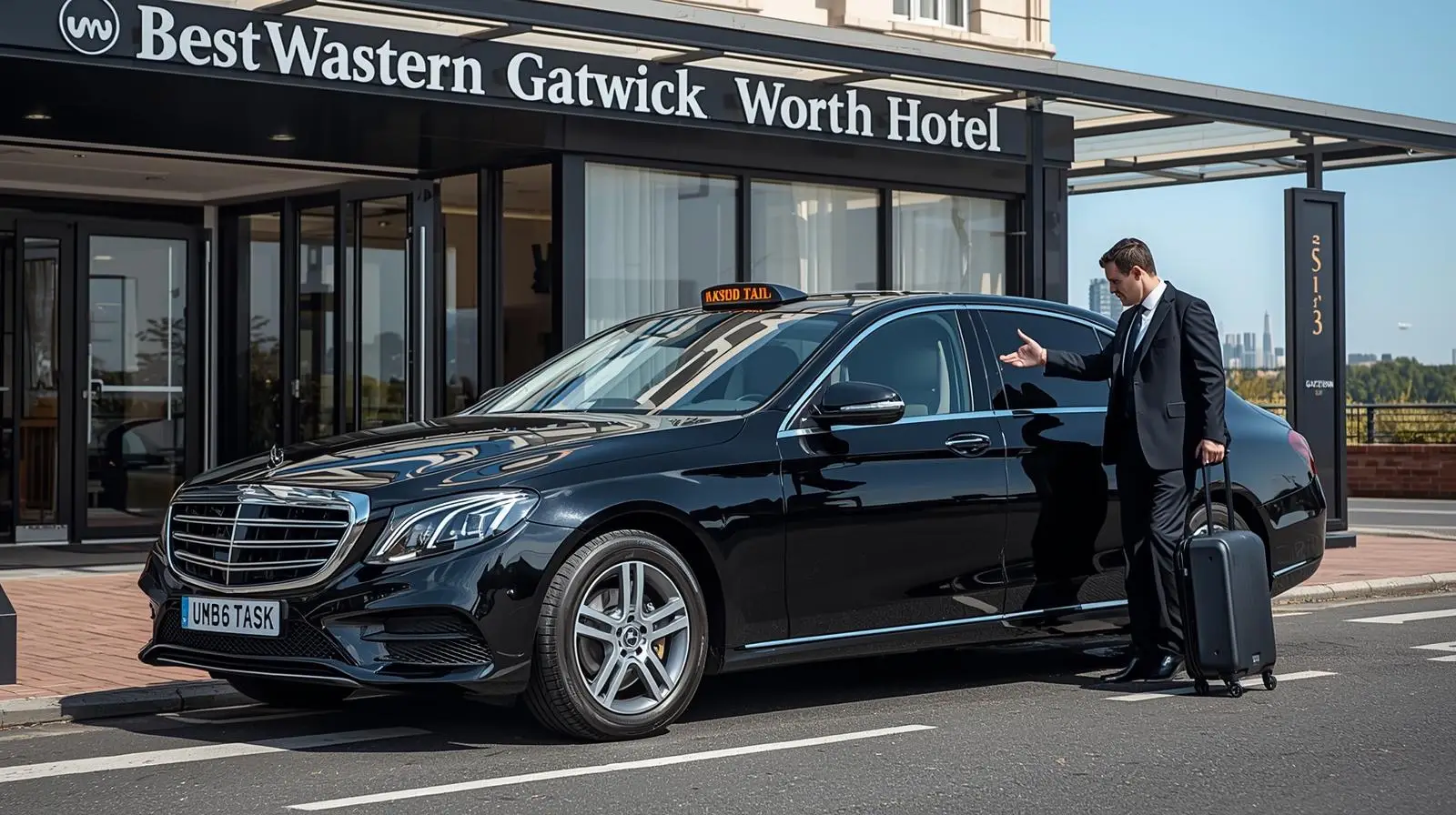 Best Western Gatwick Worth Hotel Taxi Service