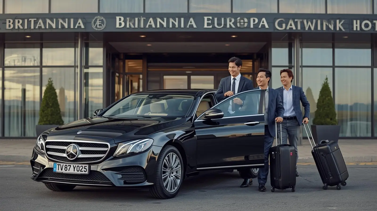 Britannia Europa Gatwick to Heathrow T3 Taxi Service