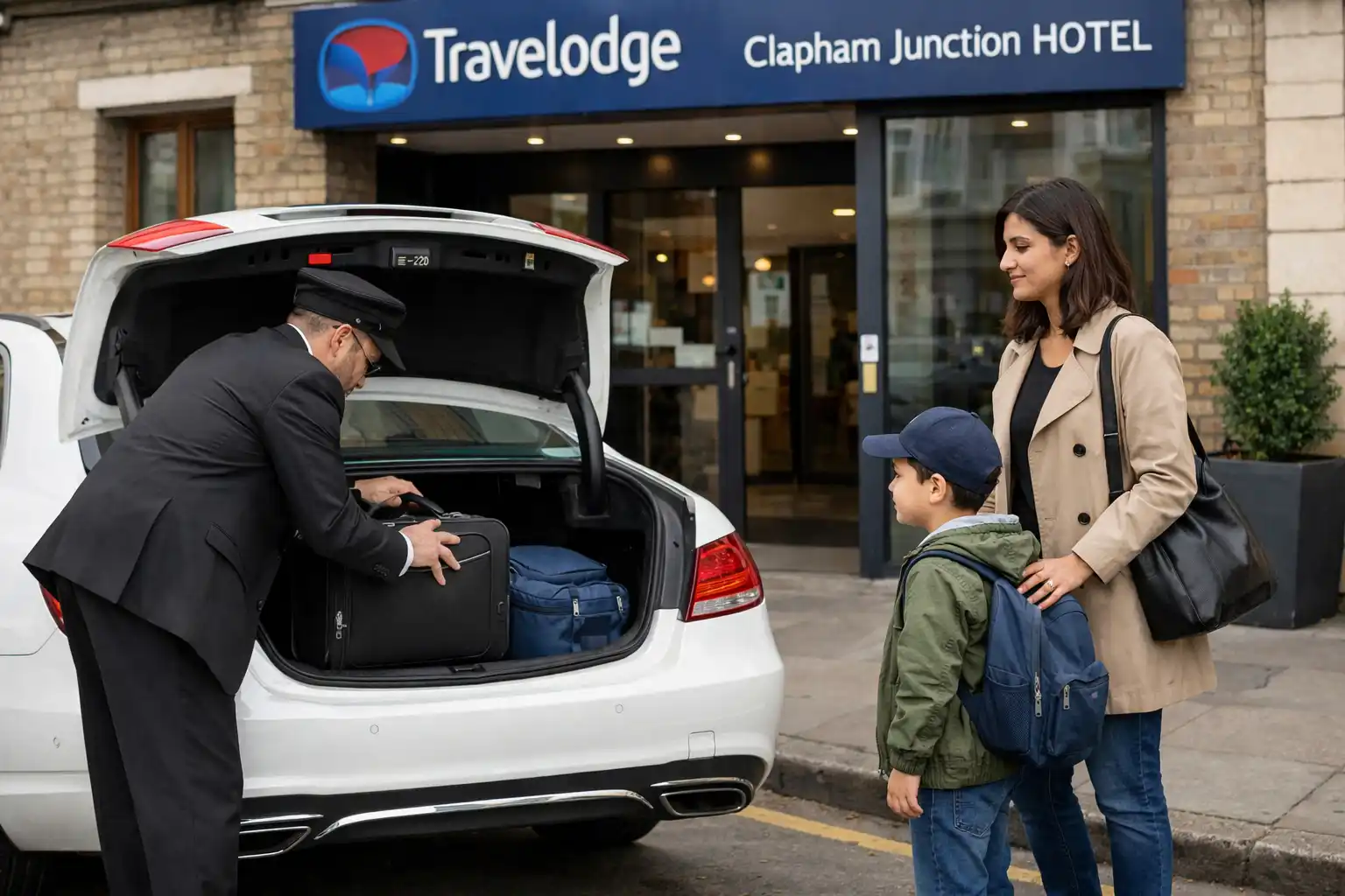 Travelodge Clapham Junction Taxi to Heathrow T3
