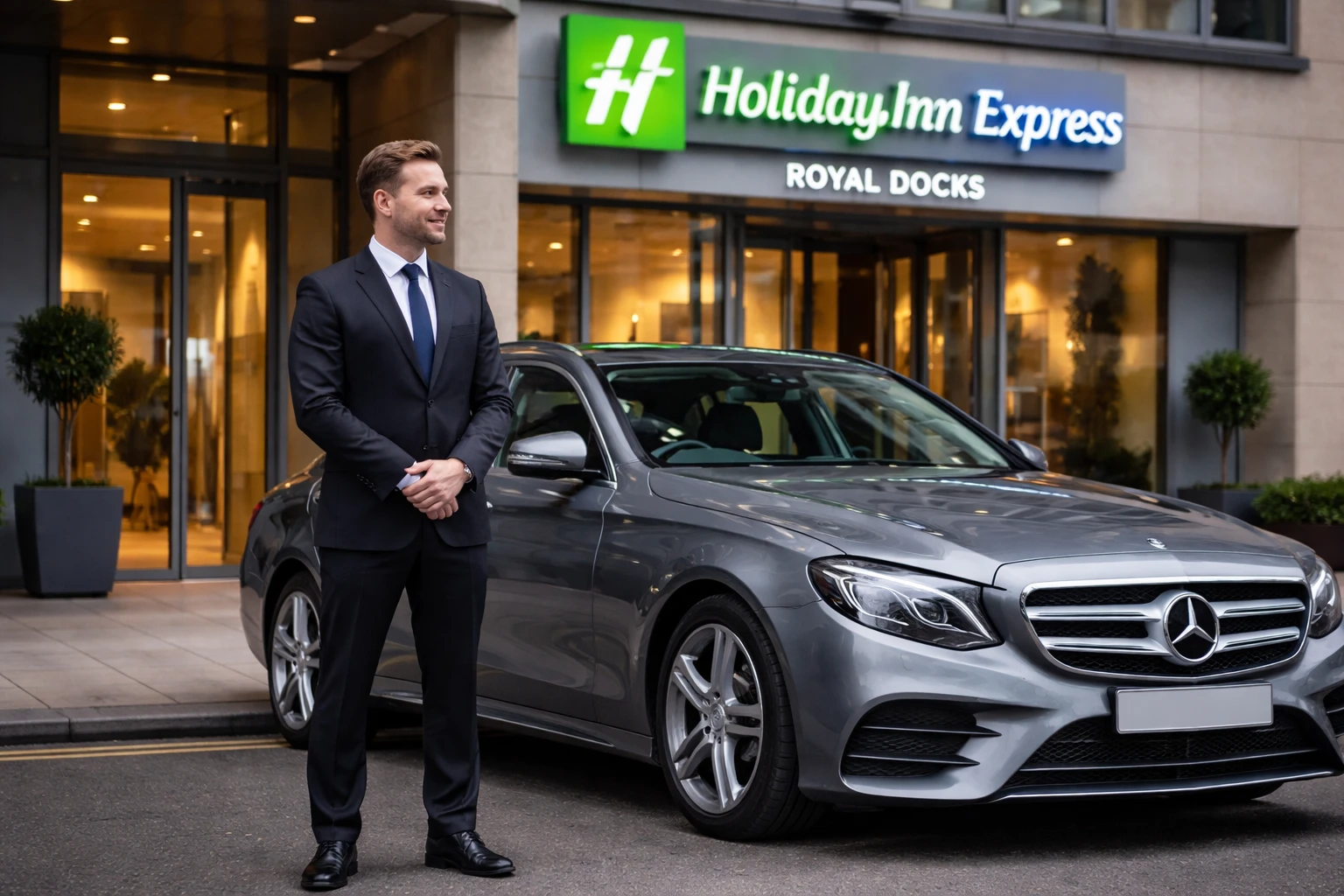 Holiday Inn Express Royal Docks Taxi to Heathrow