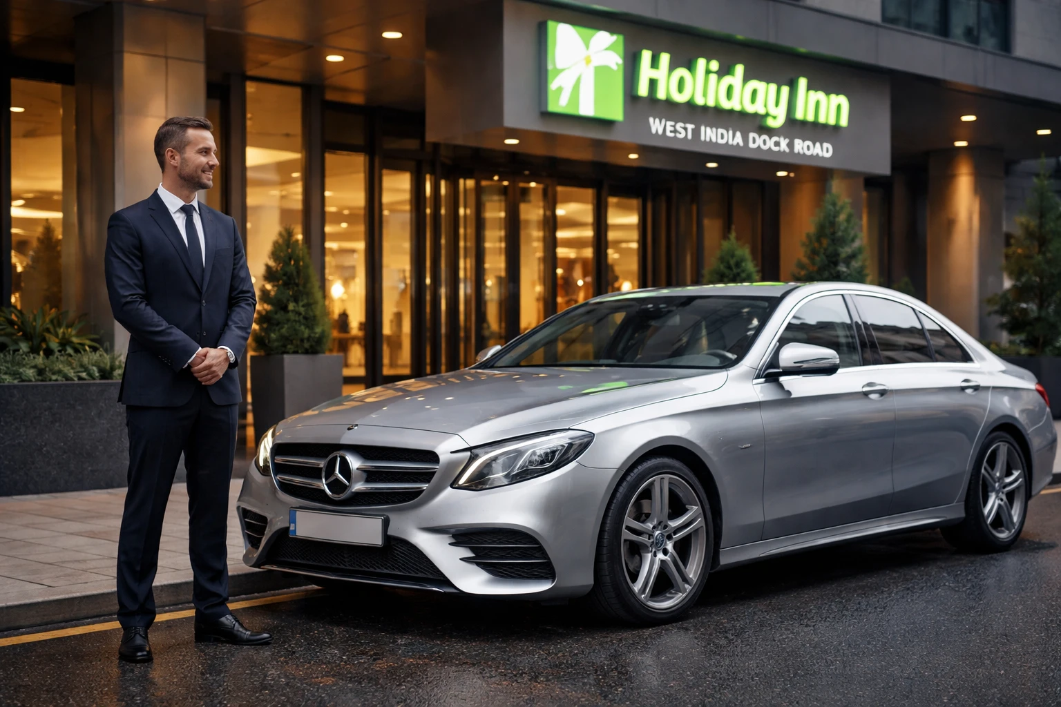 Holiday Inn West India Dock Road Taxi to Heathrow
