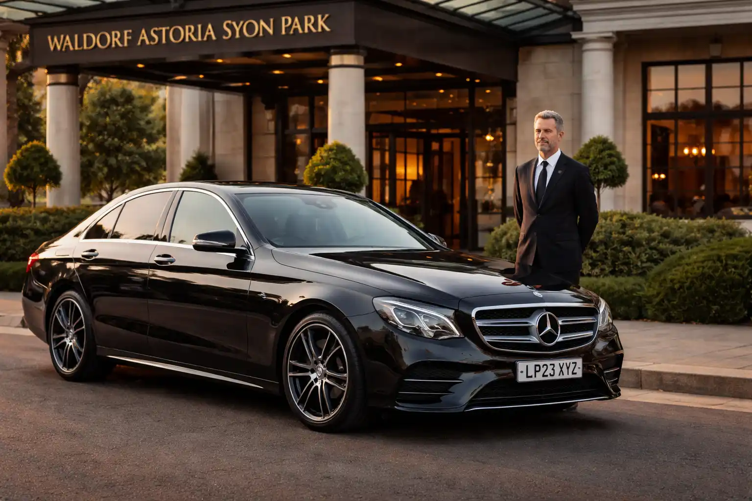 Waldorf Astoria Syon Park Taxi to Heathrow Airport Terminal3
