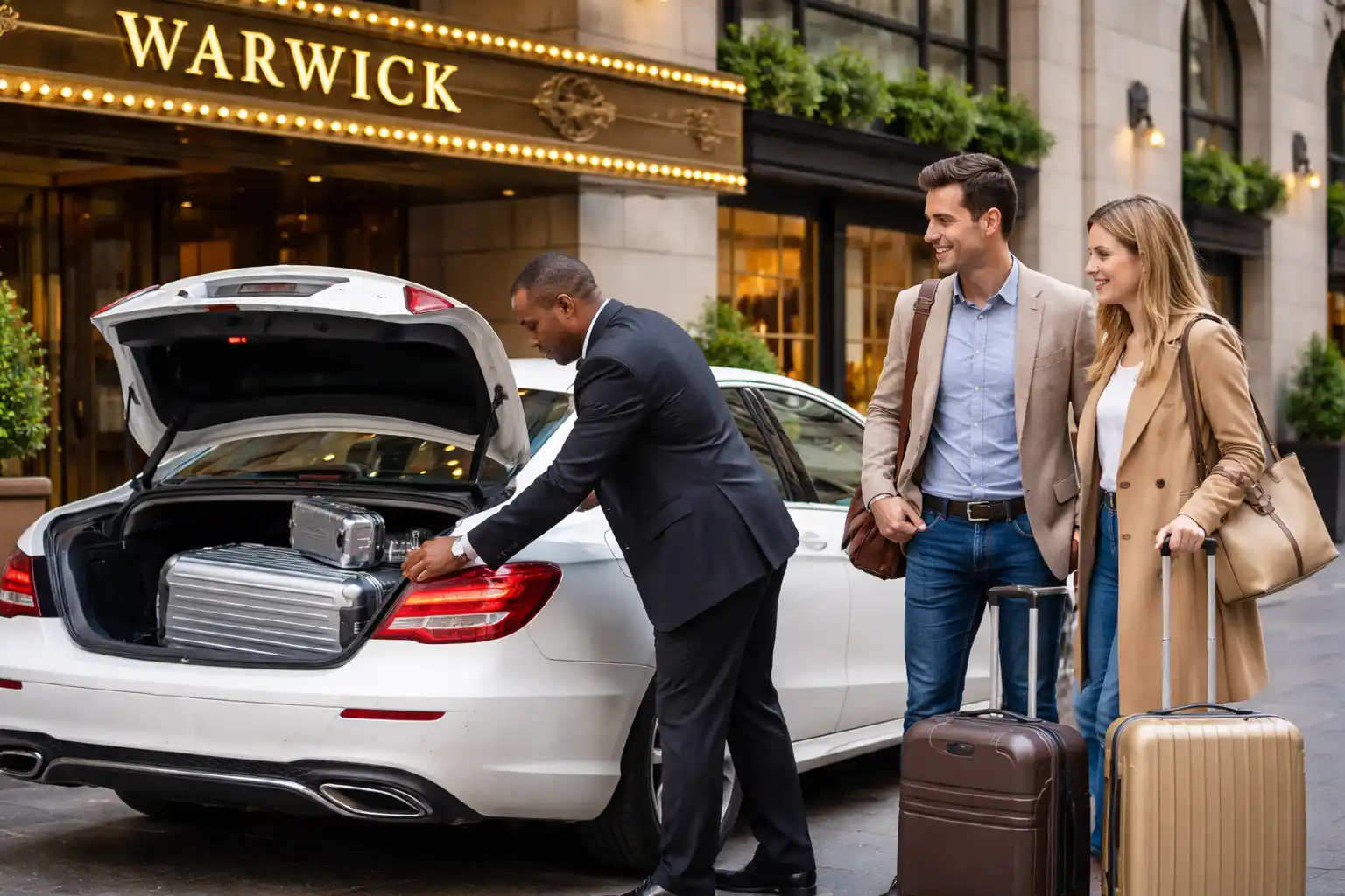 Warwick Hotel Taxi to Heathrow Airport Terminal 3